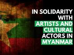 International demand for release of artists, cultural actors in Myanmar