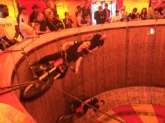 Glasgow FF: The Artist and the Wall of Death by Maurice O’Brien