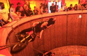 Glasgow FF: The Artist and the Wall of Death by Maurice O’Brien