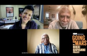 FYC talk: Joe Brewster, Michèle Stephenson and moderator Jean-Marie Teno discuss Going To Mars: The Nikki Giovanni Project