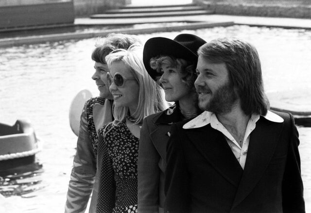 Sweden s Abba prepare for the Eurovision song contest in Brighton April 1974