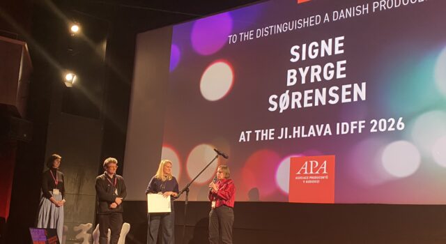 Ji.hlava IDFF: APA World Excellence Award to Signe Byrge Sørensen
